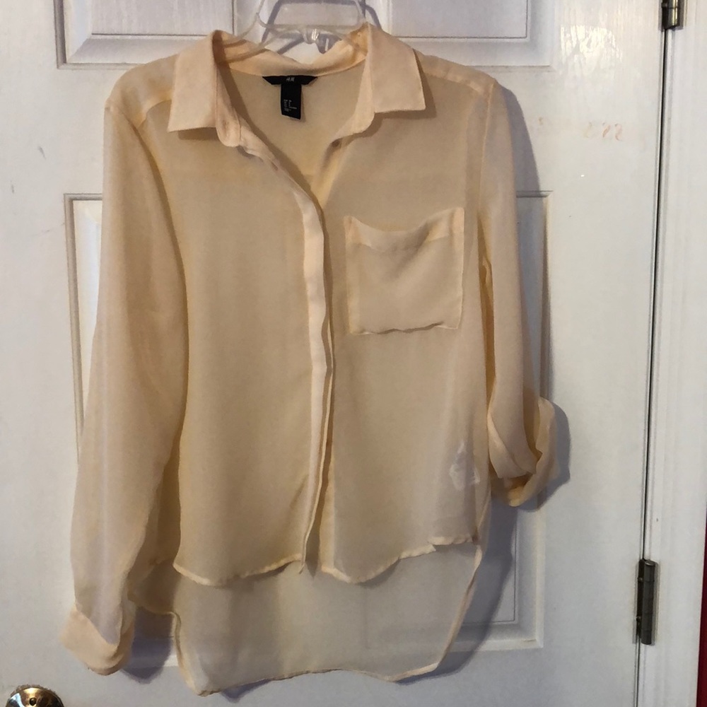 Sheer blouse